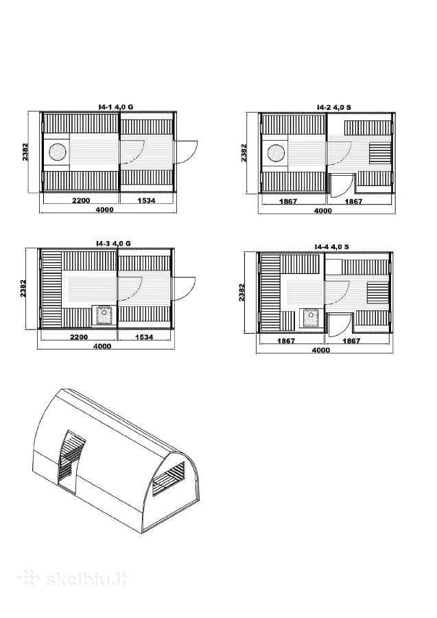 Lauko pirtelė Iglu 6999 Eur - nuotraukos Nr. 3