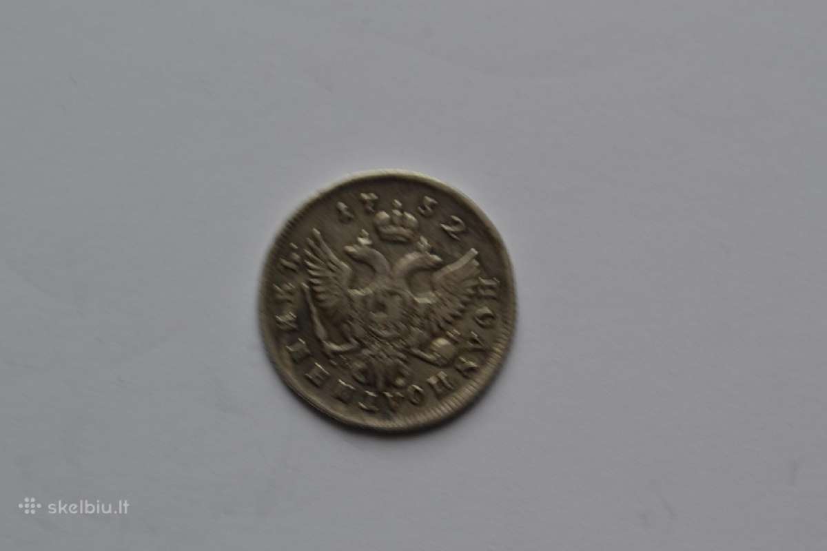 25 kapeikos 1752 m.,mmd,e, - nuotraukos Nr. 2