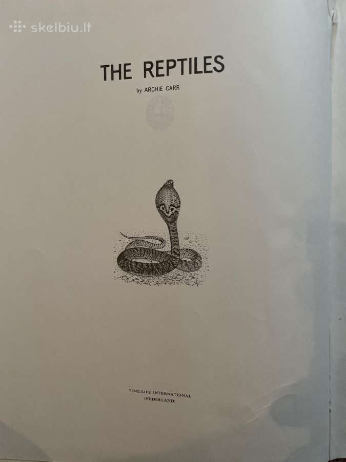 1975 m knygos The Reptiles rusiškas leidimas - nuotraukos Nr. 4