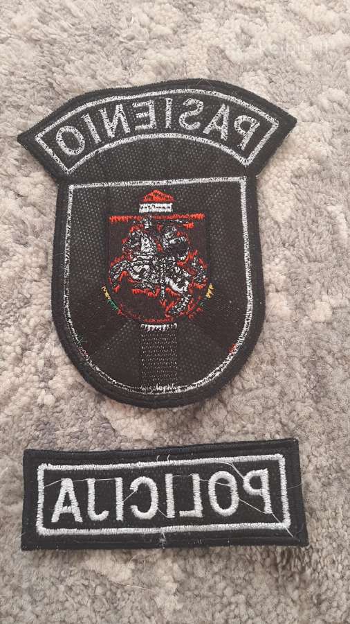 Pasienio policijos siuvinetas antsiuvas - nuotraukos Nr. 2