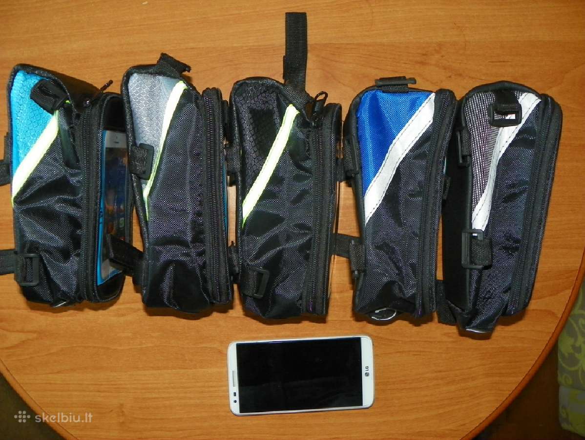 Dviratininko dviračio telefono ir daiktų dėklas - nuotraukos Nr. 7