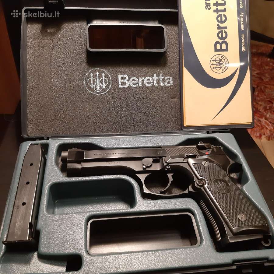 Pistoletas Beretta 92 Fs, 9x19 - Skelbiu.lt