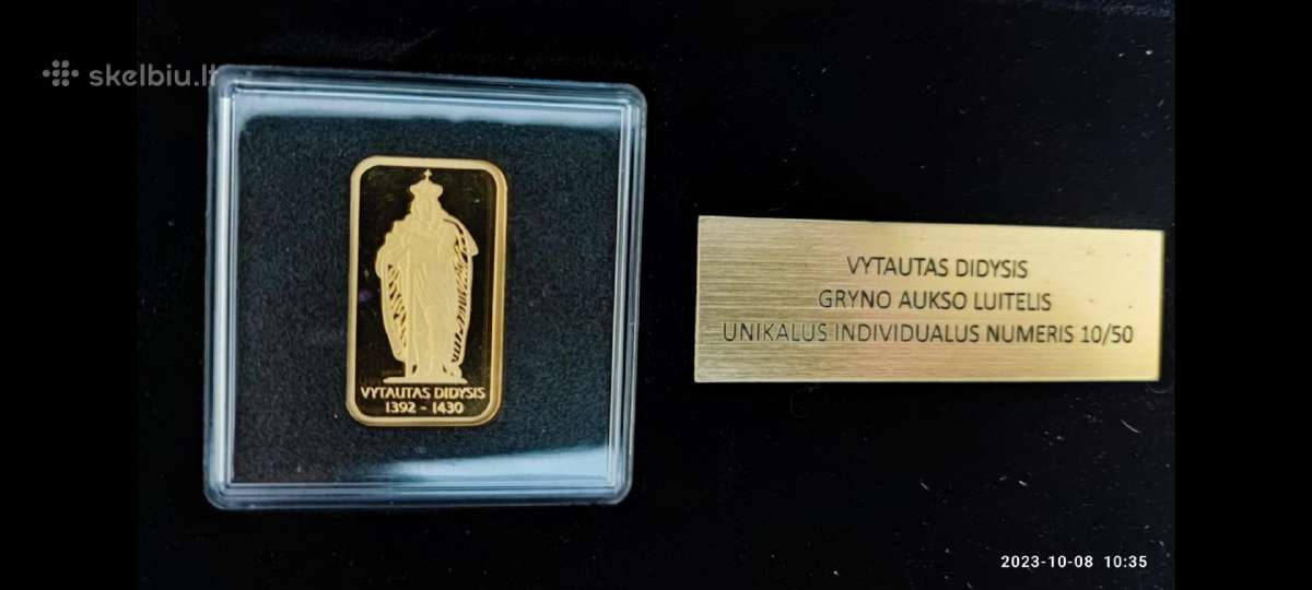 Auksinis luitelis Vytautas Didysis - nuotraukos Nr. 2