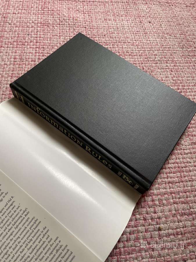 Information Rules, C. Shapiro, H. Varian - nuotraukos Nr. 2