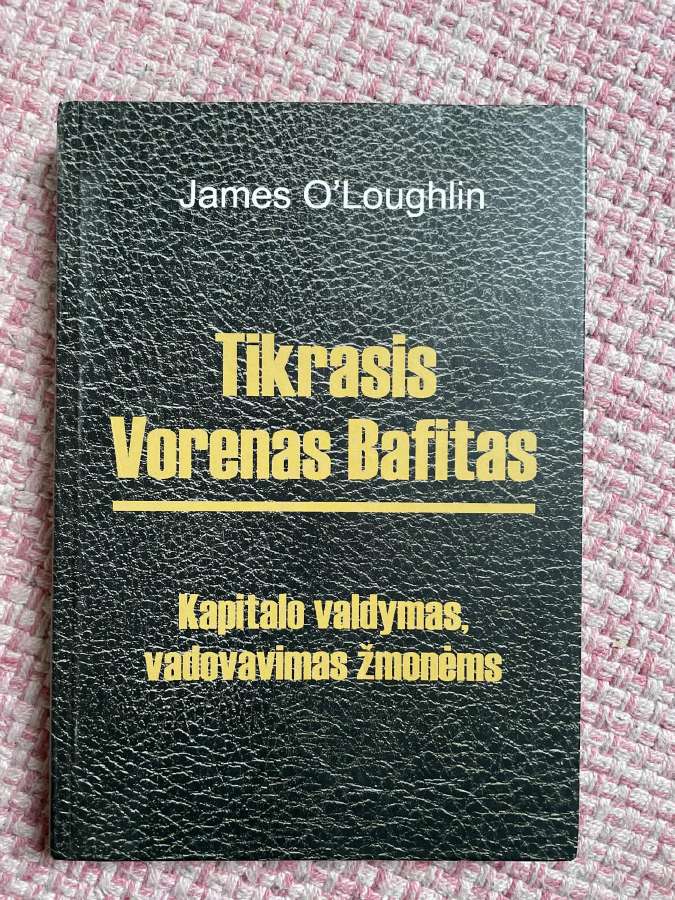 Tikrasis Vorenas Bafitas, James Oloughlin