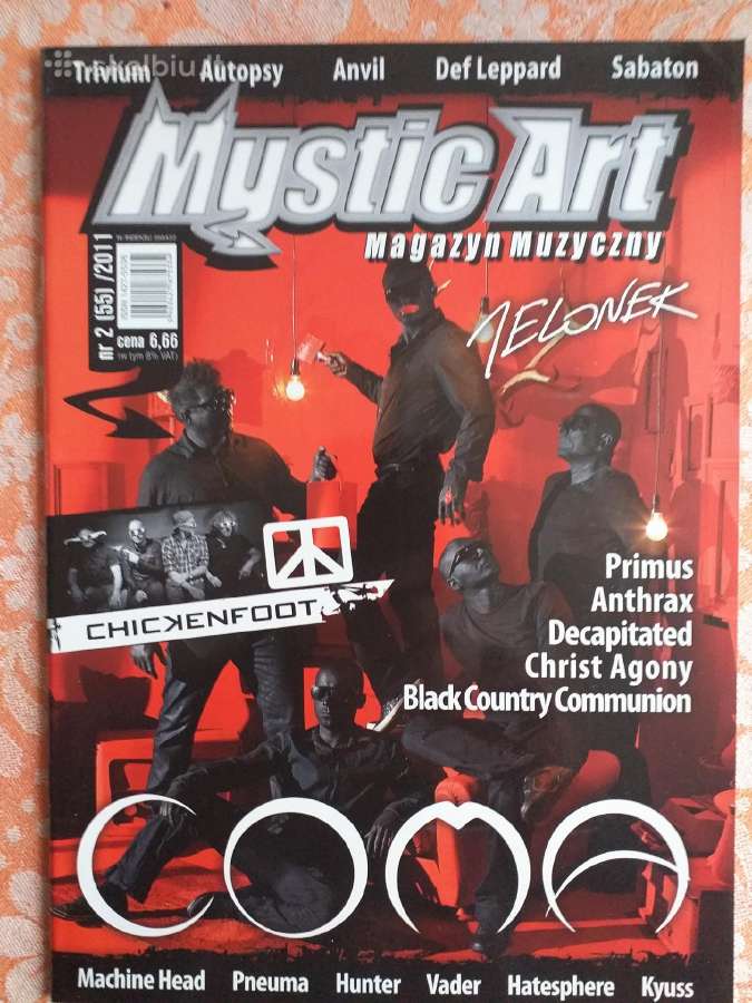 Muzikinis žurnalas "Mystic Art" (10 numerių) - nuotraukos Nr. 4