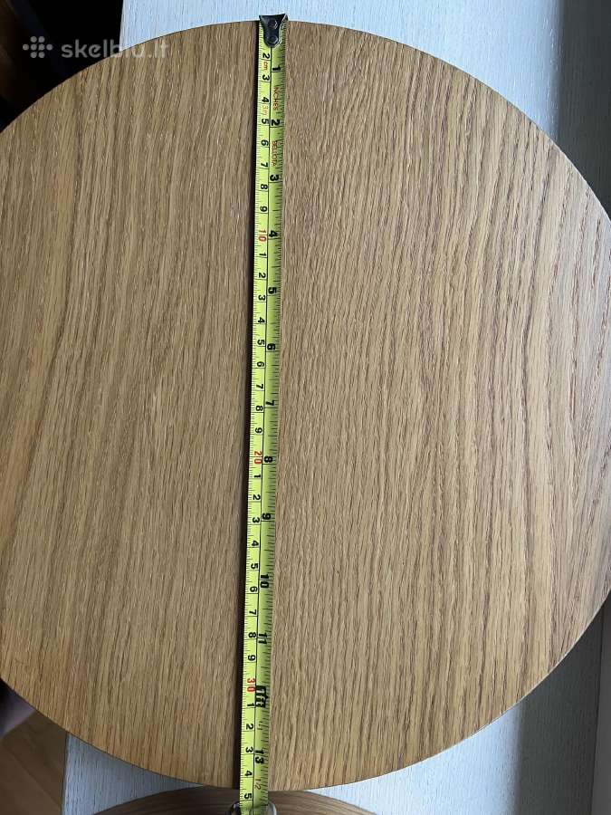 2vnt.nauji staliuko stalviršiai D35cm ąžuolo faner - nuotraukos Nr. 2