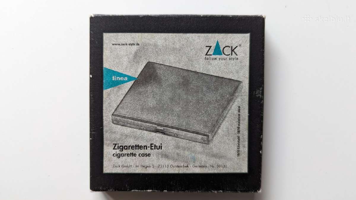 Nerūdijančio plieno portsigaras Zack