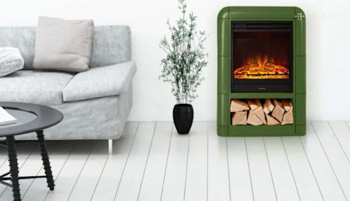 Klarstein elektriniai židiniai, 900/1800 W, - nuotraukos Nr. 2