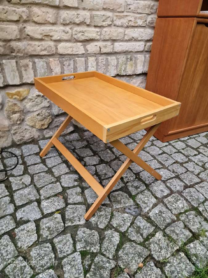 Vintažinis mid century serviravimo staliukas - nuotraukos Nr. 4