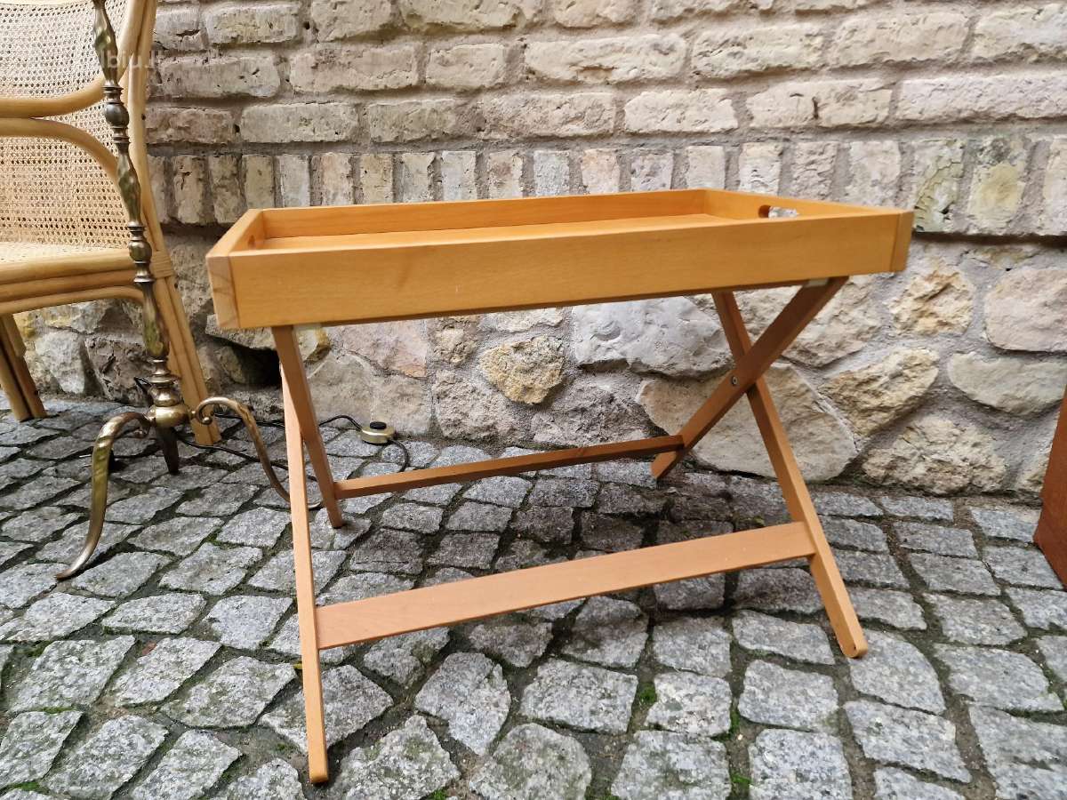 Vintažinis mid century serviravimo staliukas - nuotraukos Nr. 5