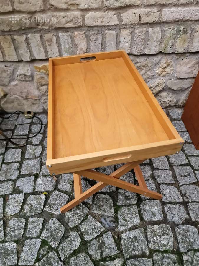 Vintažinis mid century serviravimo staliukas - nuotraukos Nr. 6