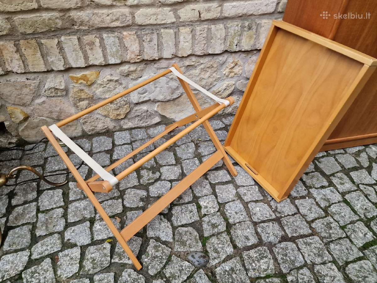 Vintažinis mid century serviravimo staliukas - nuotraukos Nr. 9