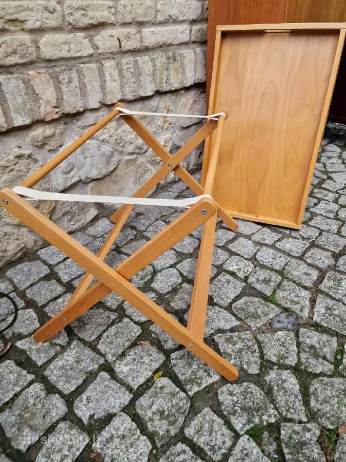 Vintažinis mid century serviravimo staliukas - nuotraukos Nr. 10
