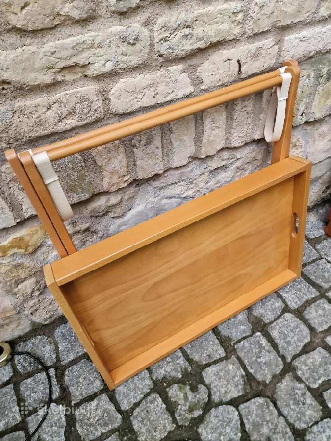 Vintažinis mid century serviravimo staliukas - nuotraukos Nr. 13