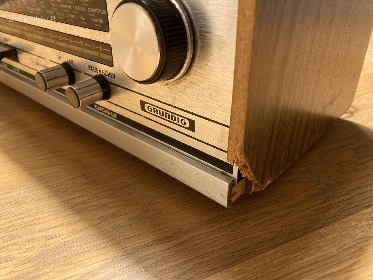 Grundig vintažinis radijo imtuvas - nuotraukos Nr. 4