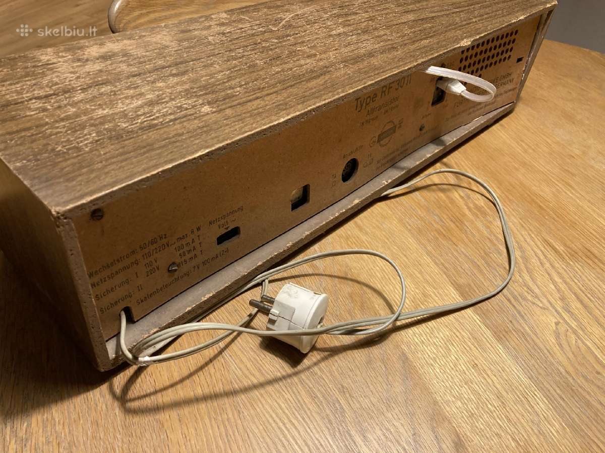 Grundig vintažinis radijo imtuvas - nuotraukos Nr. 2