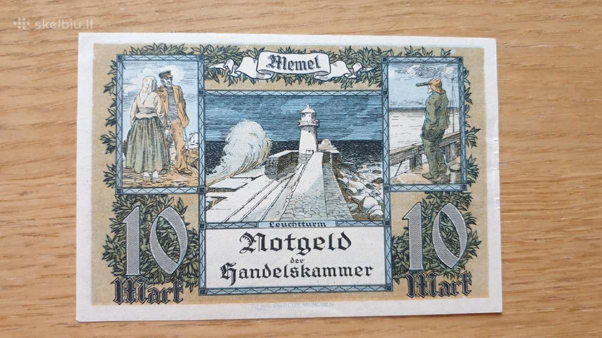 1922 m. 10 Memel markių