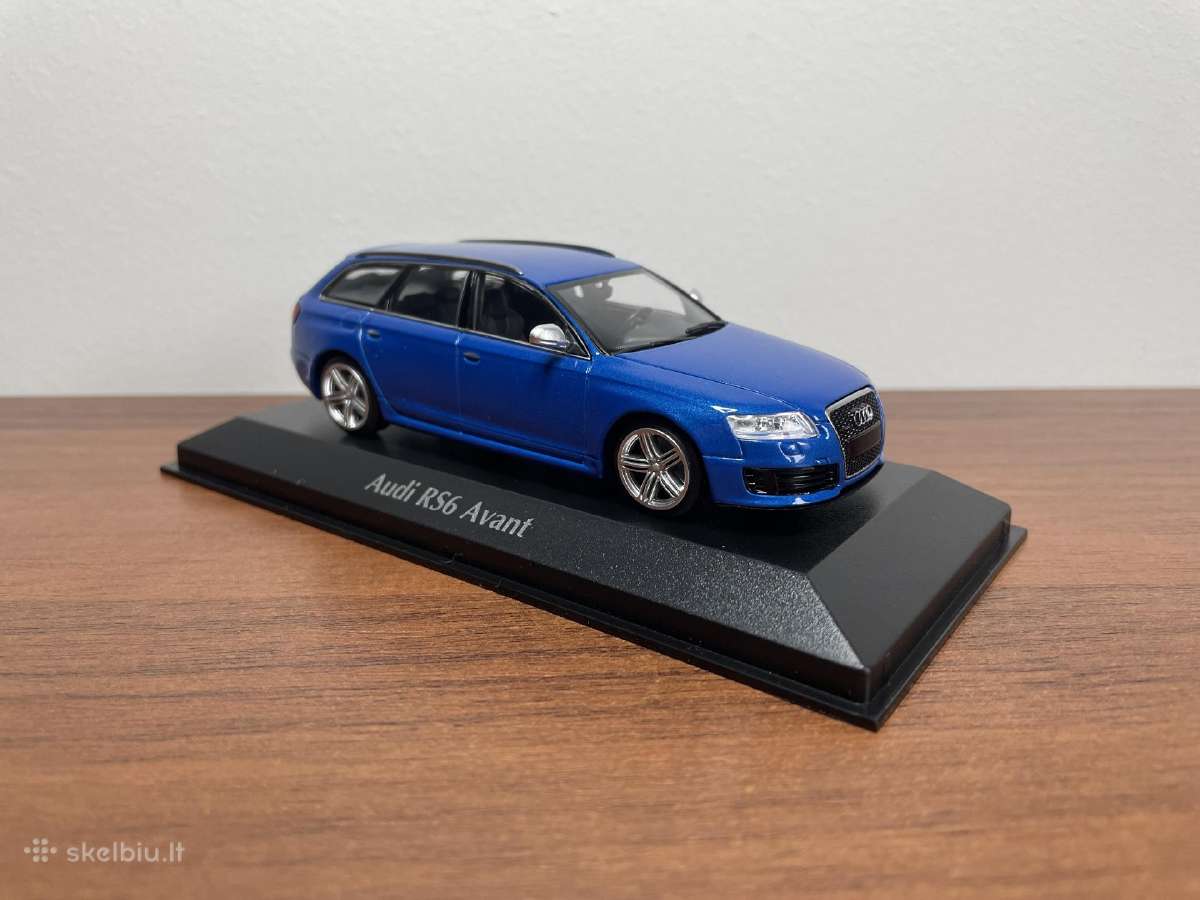 Parduodu Audi Rs6 avant 1/43 modeliuką - nuotraukos Nr. 2