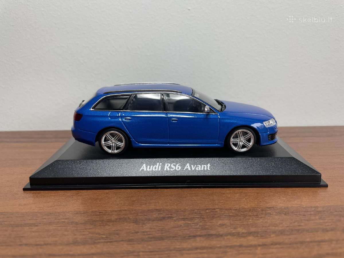 Parduodu Audi Rs6 avant 1/43 modeliuką - nuotraukos Nr. 3