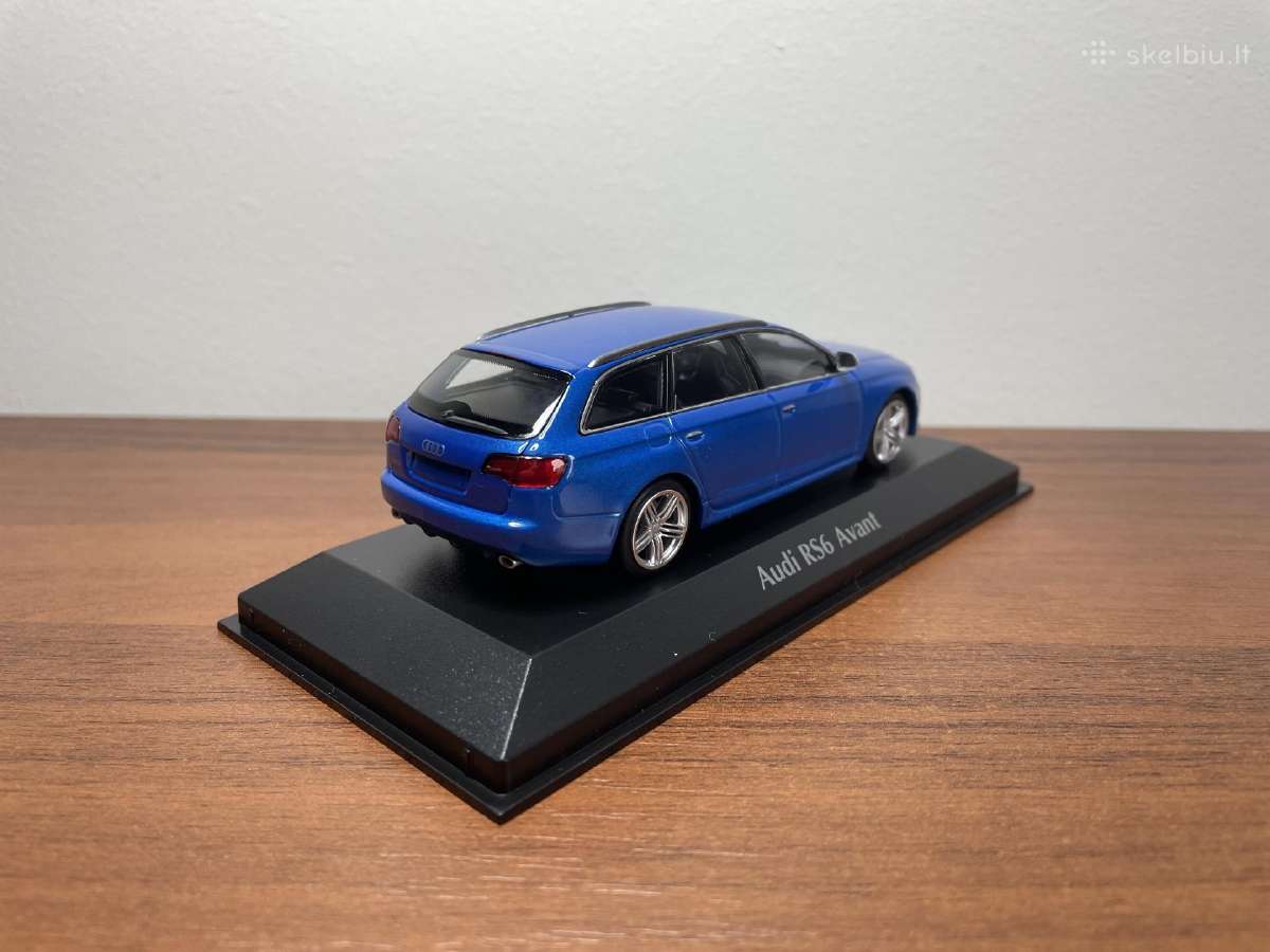 Parduodu Audi Rs6 avant 1/43 modeliuką - nuotraukos Nr. 4
