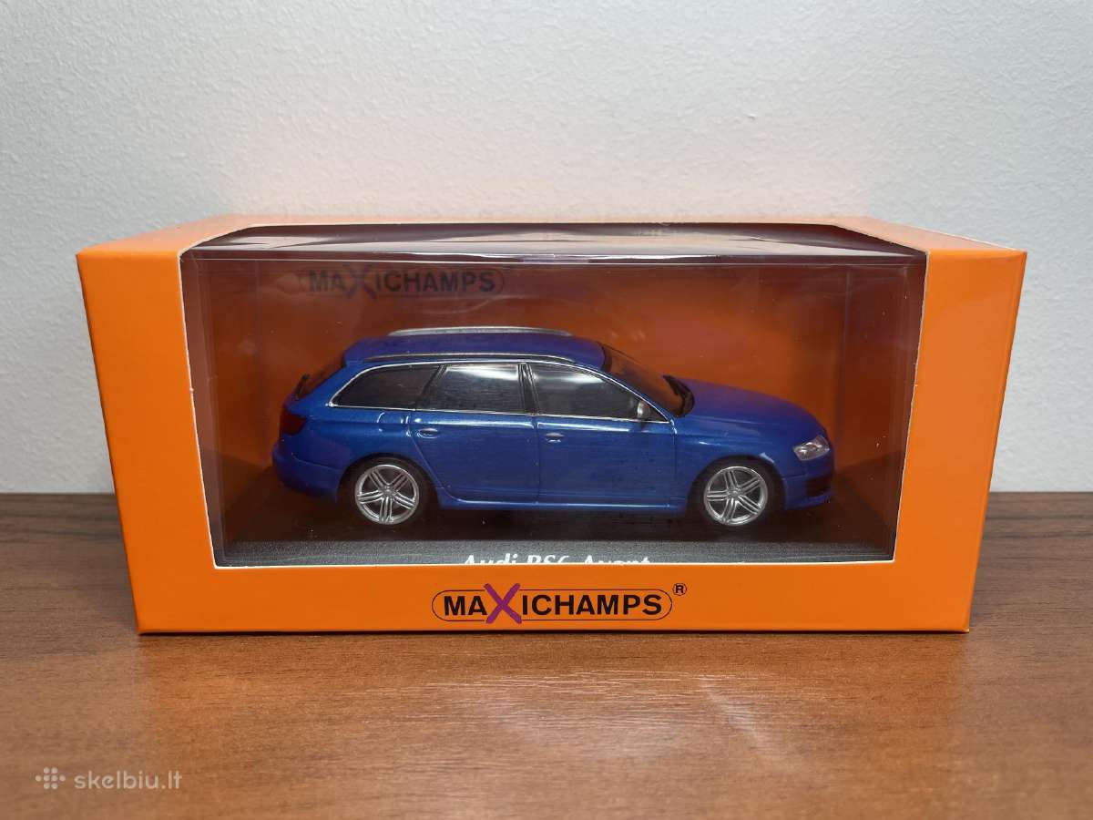 Parduodu Audi Rs6 avant 1/43 modeliuką - nuotraukos Nr. 9