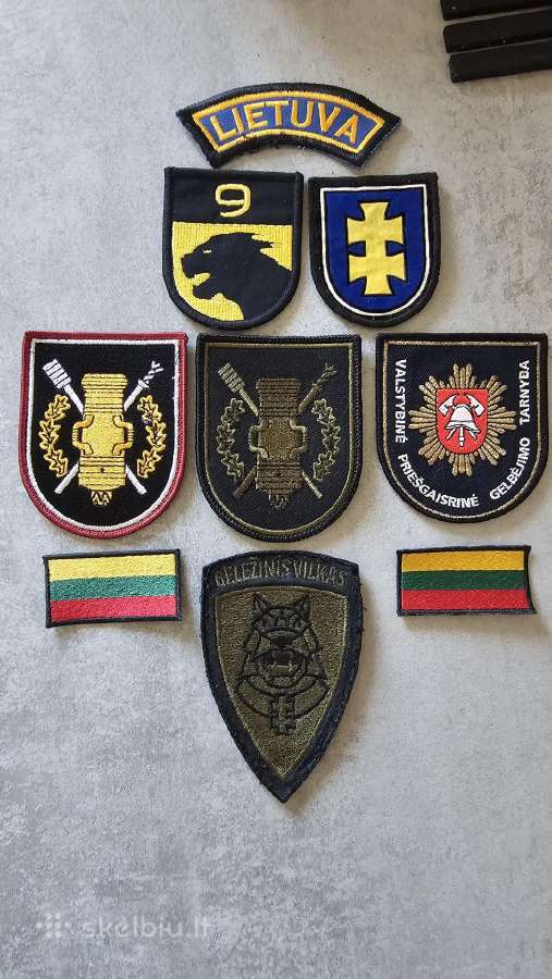 Antsiūvai.