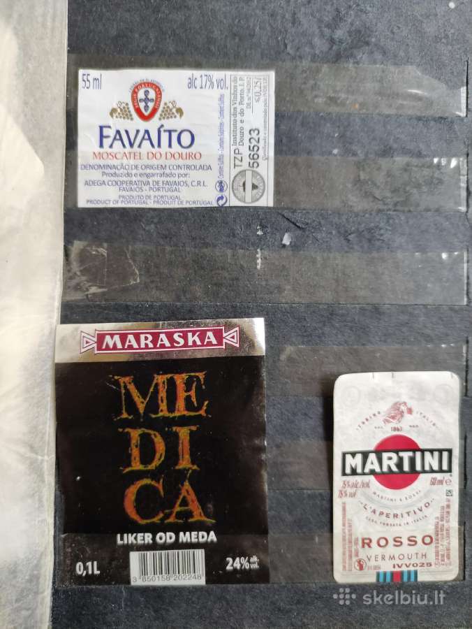 Senos alkoholio etiketės mini - nuotraukos Nr. 23