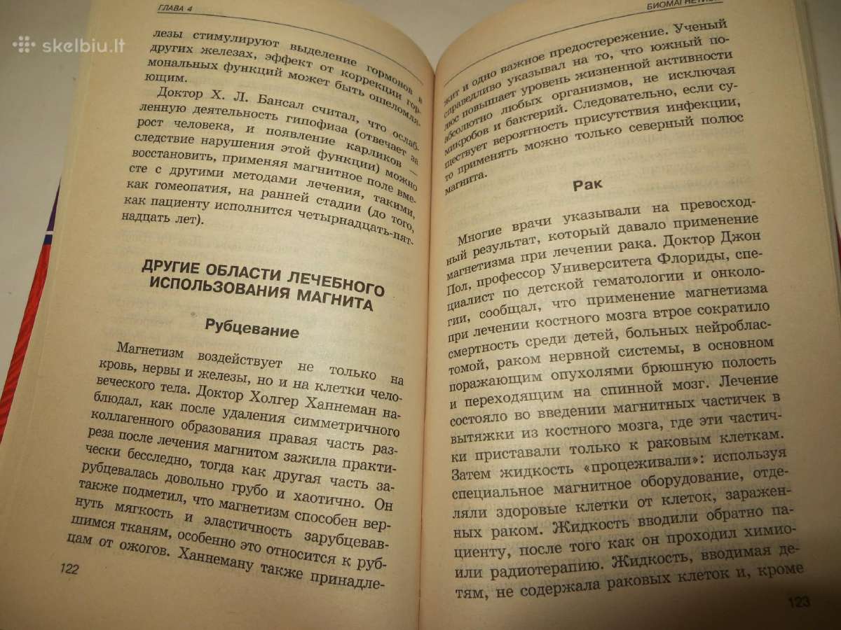 Knyga Magnetoterapija, apie gydymą magnetu 2002 - nuotraukos Nr. 26