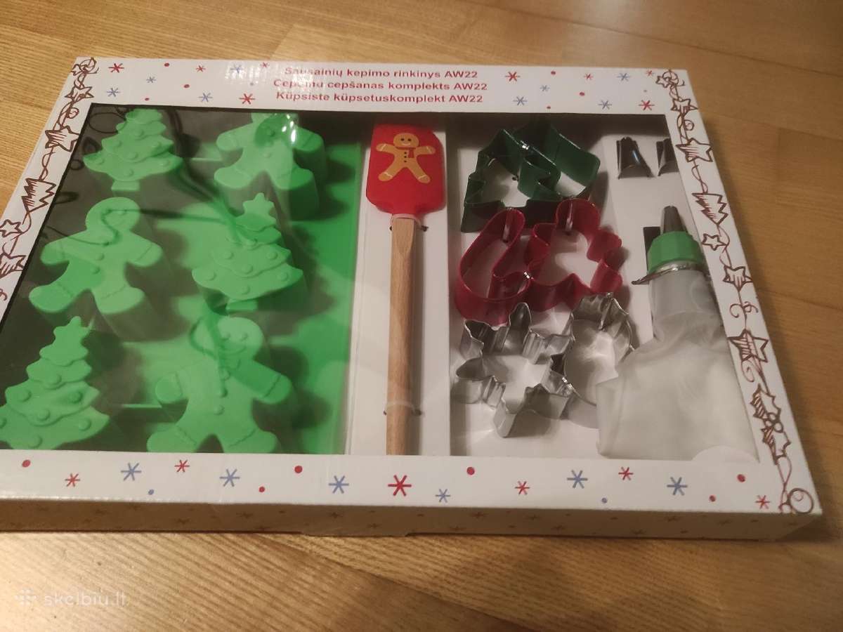 Sausainių kepimo rinkinys