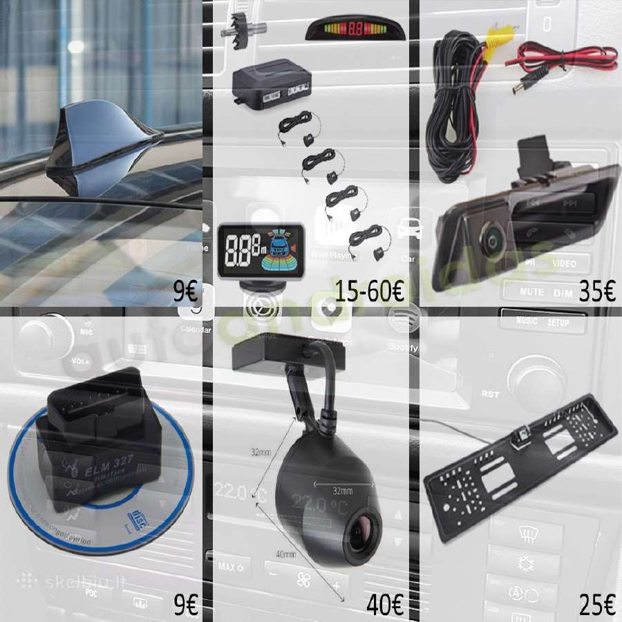 Bmw 5 E39 X5 E53 1995-06 Android multimedia GPS - nuotraukos Nr. 13