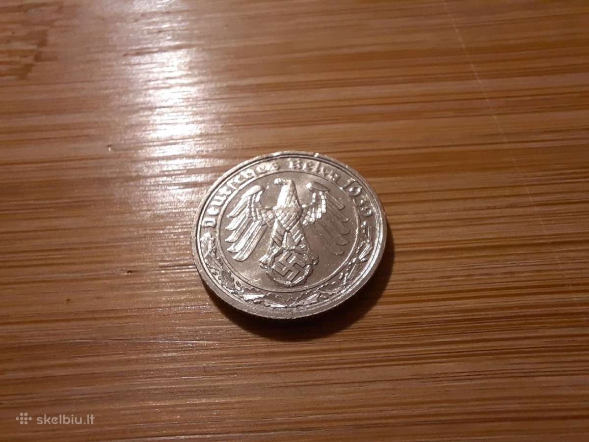 50 reichspfennig 1939 A - Vokietija - nuotraukos Nr. 4