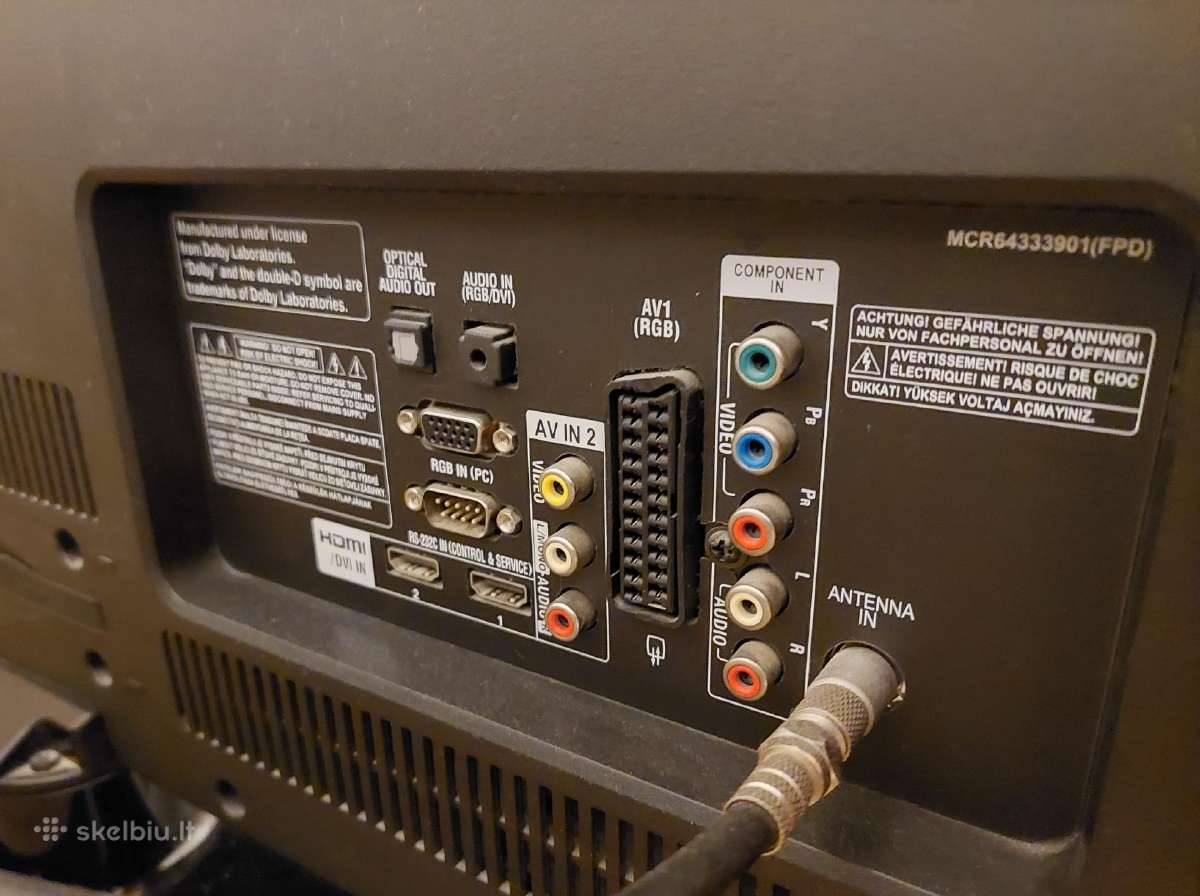 Televizorius LG 32" - nuotraukos Nr. 5