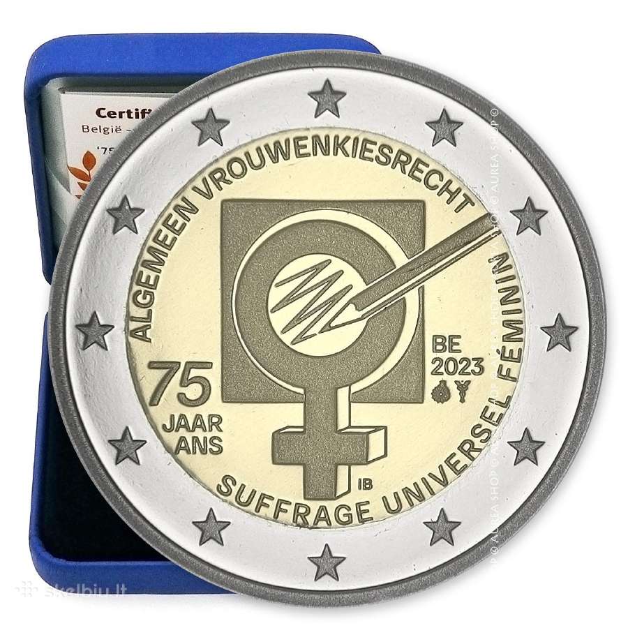 2026 Belgijos 2€ monetos! - nuotraukos Nr. 17