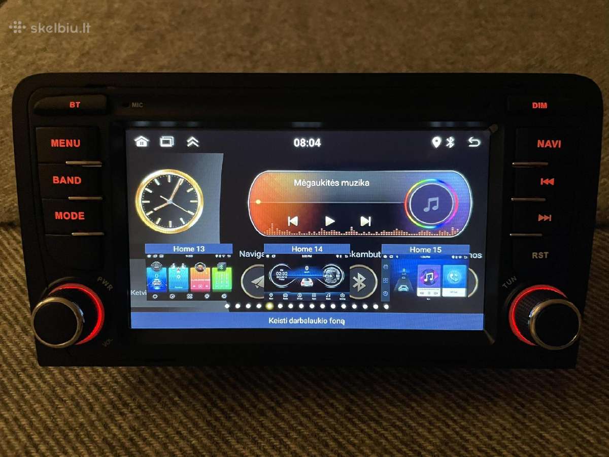 Audi A3 Android Multimedia 2003-2011 carplay - nuotraukos Nr. 4