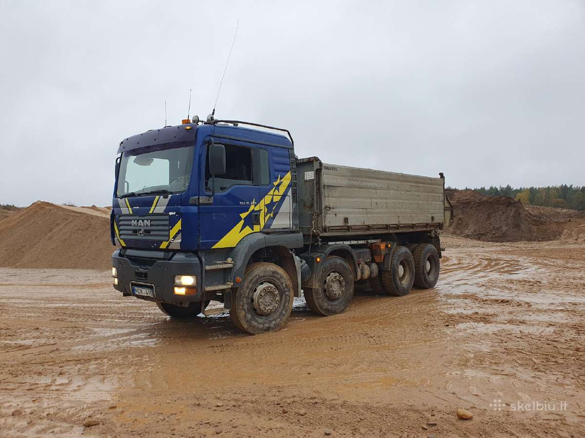 Žvyras Smėlis Juodžemis Savivarčio6x6nuoma betonas - nuotraukos Nr. 11