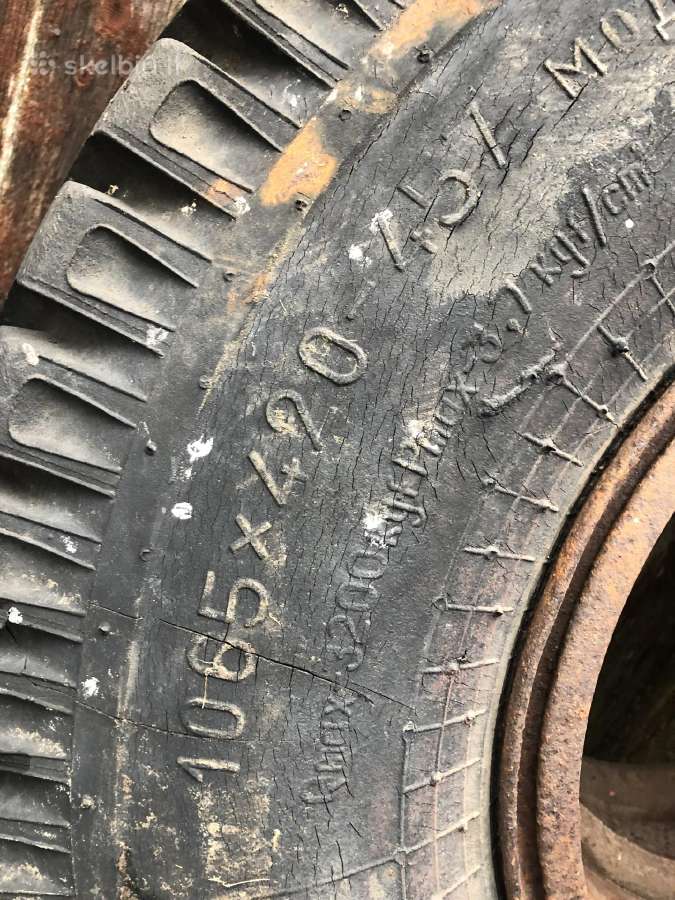 Padangos traktorinės priekabos, 6t, 9t - nuotraukos Nr. 11