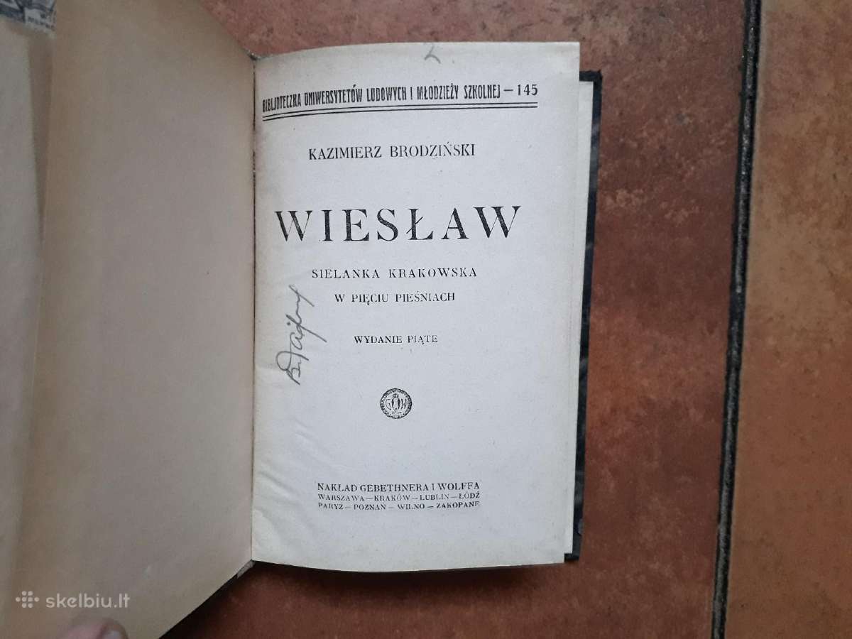 Kazimierz Brodzinski "Wieslaw" 1933 metai - nuotraukos Nr. 3