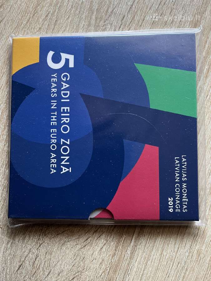 2019 Latvijos Euro monetų rinkinys