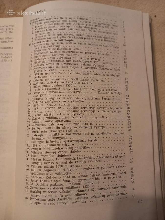 Knyga apie Lietuvos istoriją - nuotraukos Nr. 3