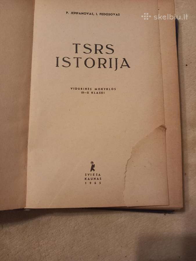 Du seni vadovėliai "TSRS istorija" - nuotraukos Nr. 2