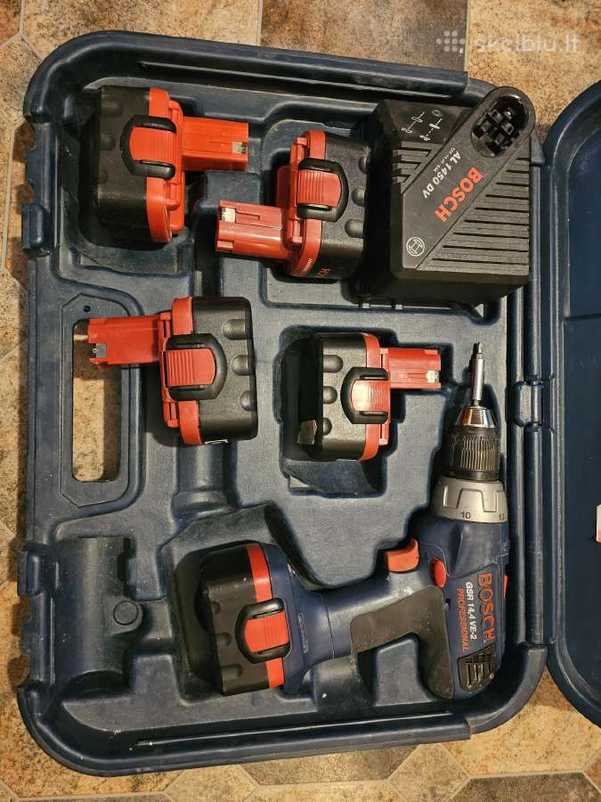 Bosch suktuvas 14.4v - nuotraukos Nr. 2