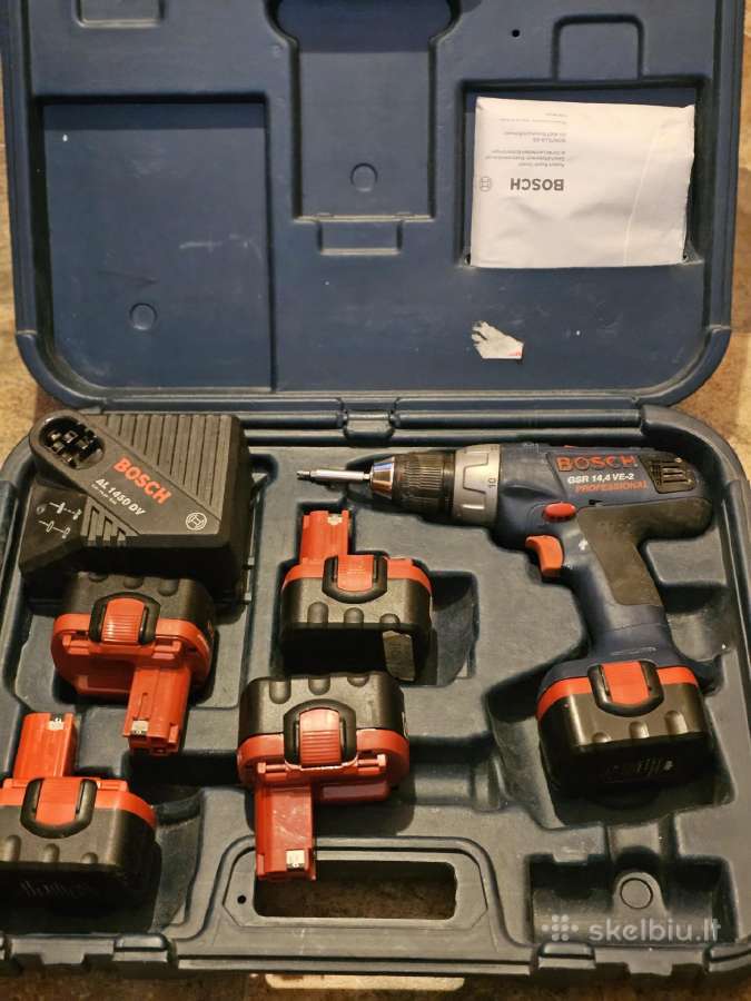 Bosch suktuvas 14.4v - nuotraukos Nr. 3