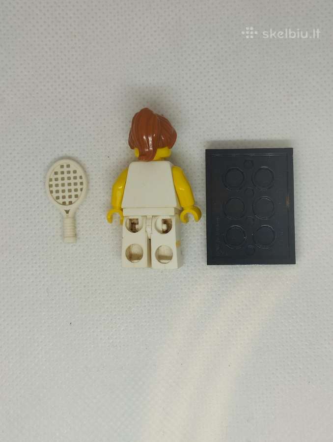 Lego series 3 minifigūrėlė Teniso Žaidėja - nuotraukos Nr. 2