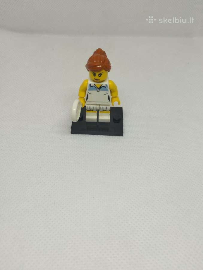 Lego series 3 minifigūrėlė Teniso Žaidėja - nuotraukos Nr. 4