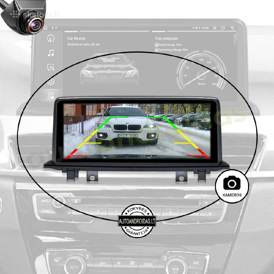 Bmw X1 F48 X2 F49 2015-22 Android multimedia - nuotraukos Nr. 7