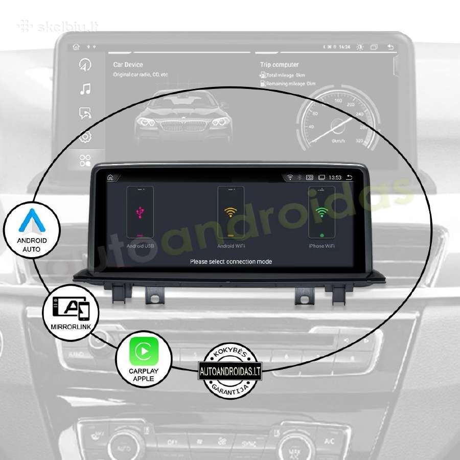 Bmw X1 F48 X2 F49 2015-22 Android multimedia - nuotraukos Nr. 10