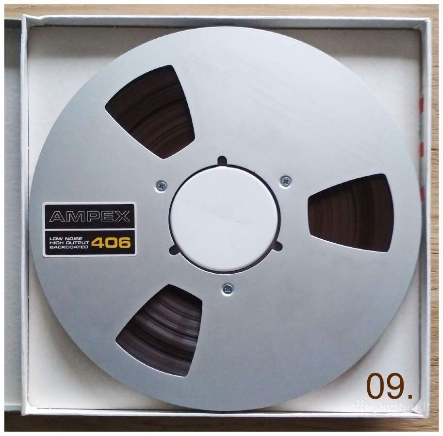 Magnetofono juostos Tdk Agfa Revox Maxell - nuotraukos Nr. 22