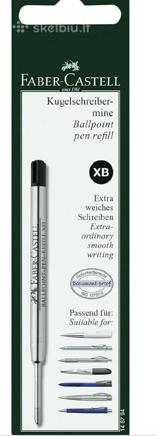 Originalus Faber-castell N'ice pen Metallic twist - nuotraukos Nr. 4