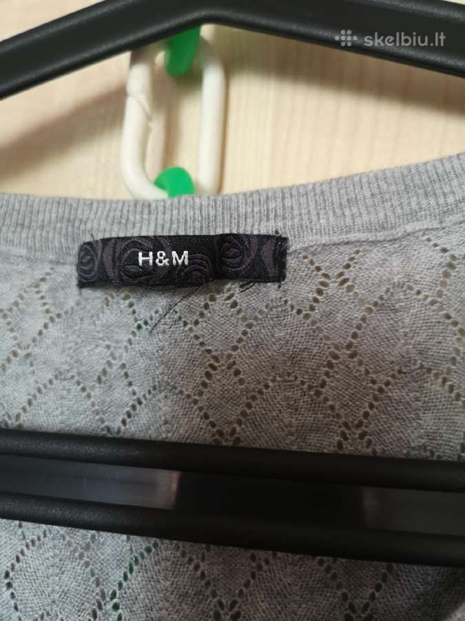 H&m pilka palaidinė trumpomis rankovėmis - nuotraukos Nr. 6